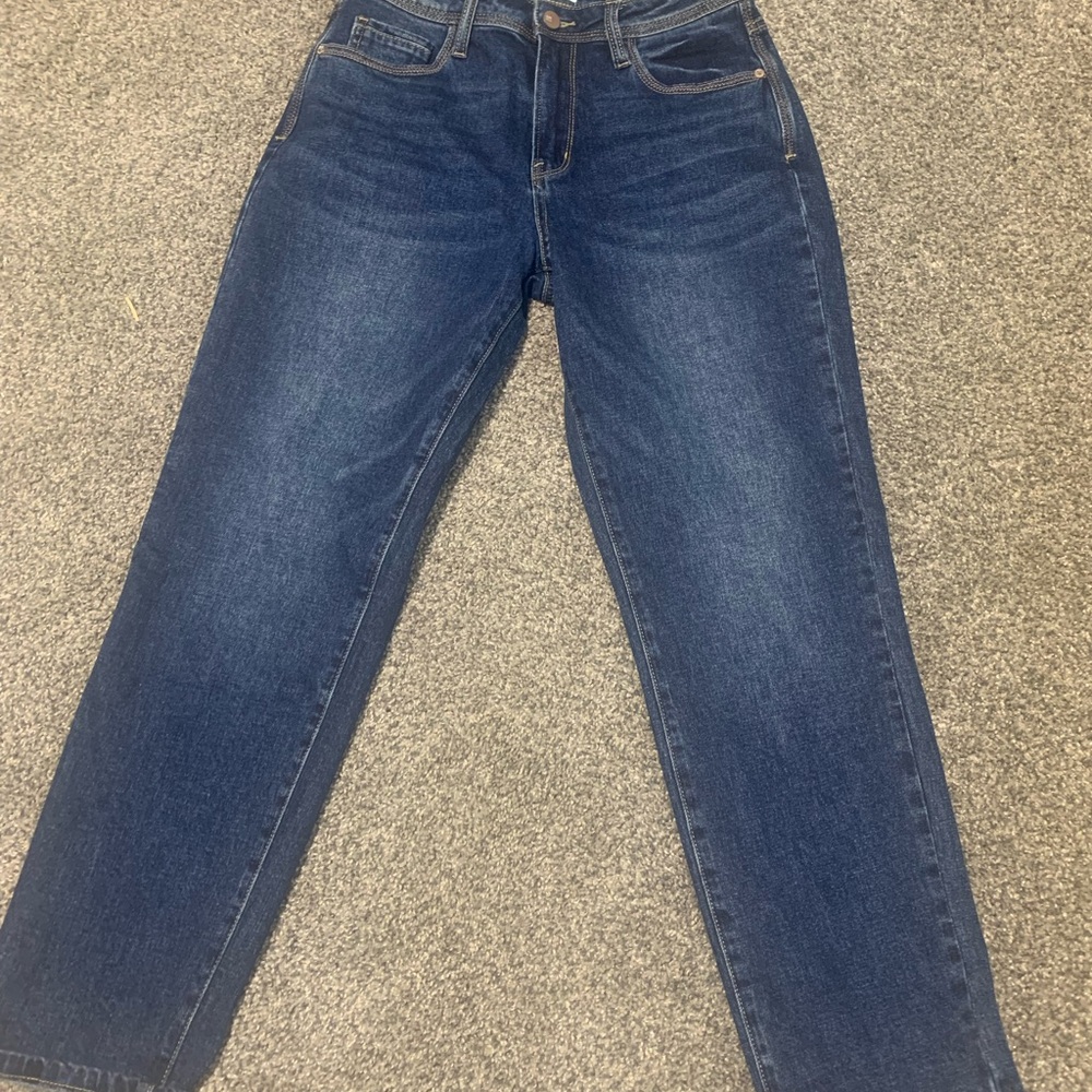 H&M Blue Straight Leg Jeans Classic Style